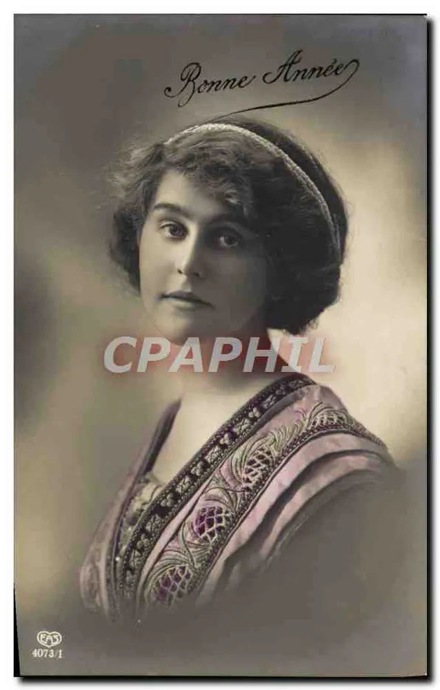Junge Frau — Portrait — Verlag RAS, Nr. 4073/1 - Vorderseite