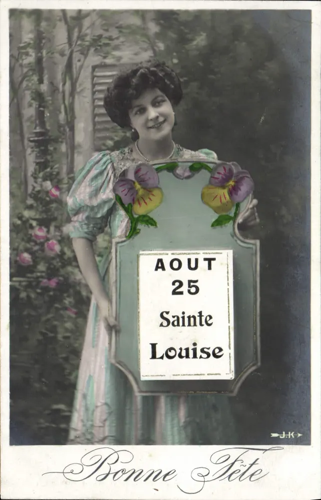 Sainte Louise — August 25 — J.K. Verlag - Vorderseite
