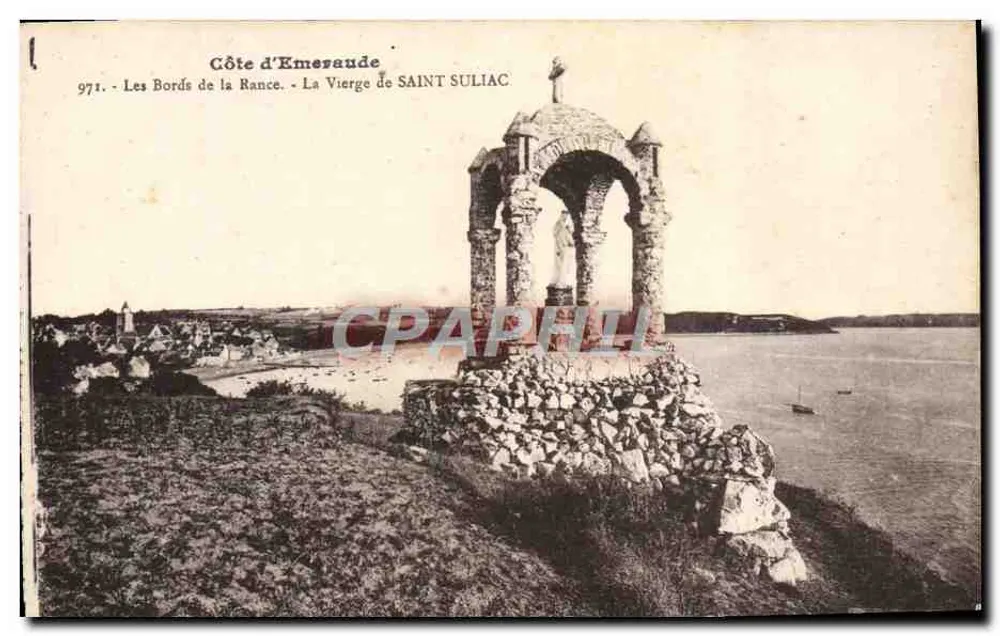 Côte d'Emeraude — Die Ufer der Rance — Die Jungfrau von Saint Suliac - Vorderseite