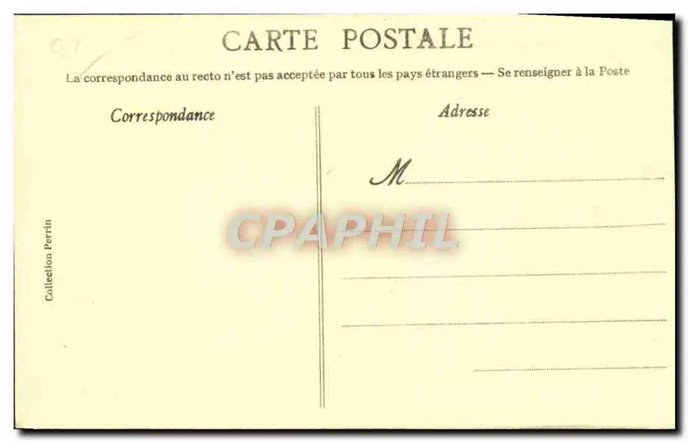 Rue des Hauts-Pavés — La Tête Noire — N. Perrin - Rückseite