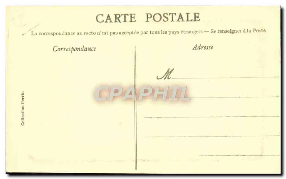 Rue du Chapeau-Rouge — Turm des 16. Jahrhunderts — Blanch-Serie - Rückseite