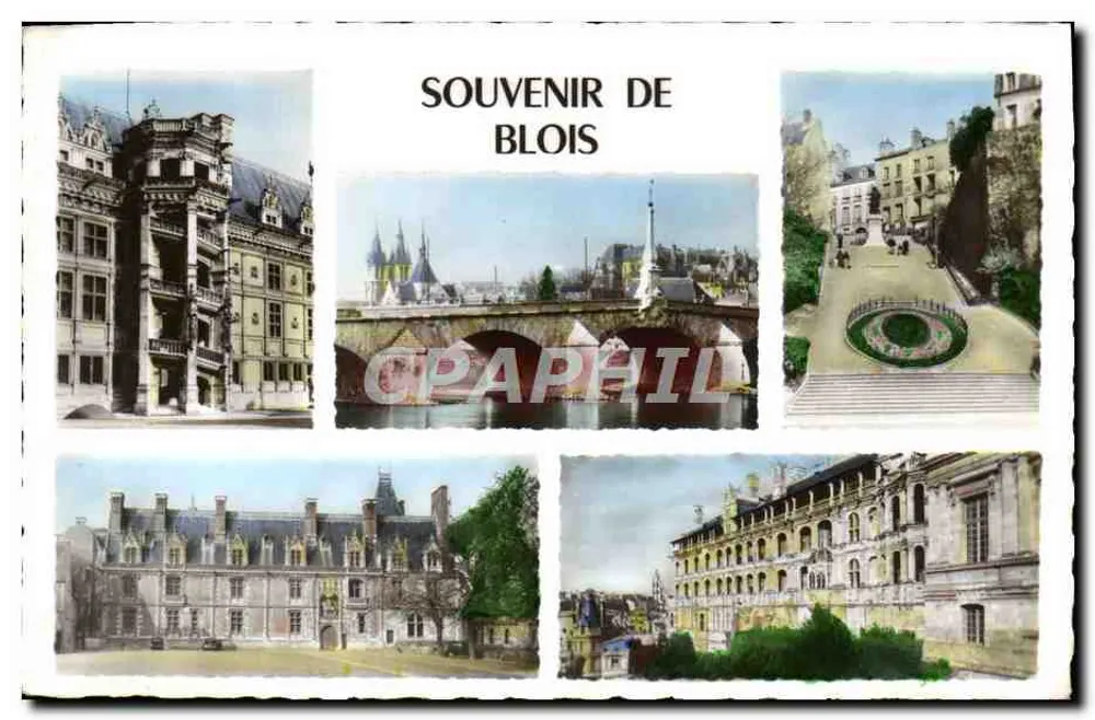 BLOIS — Lembrete de Blois — Editor RAYMON (S.-et-O.) - Frente