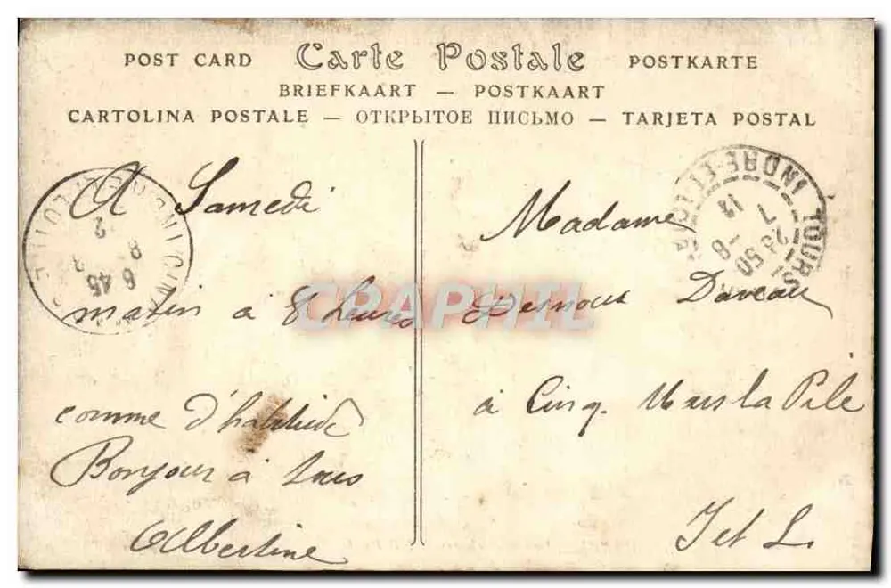 Monte Santo-Michel — As Michelettes — ND Phot. - Verso