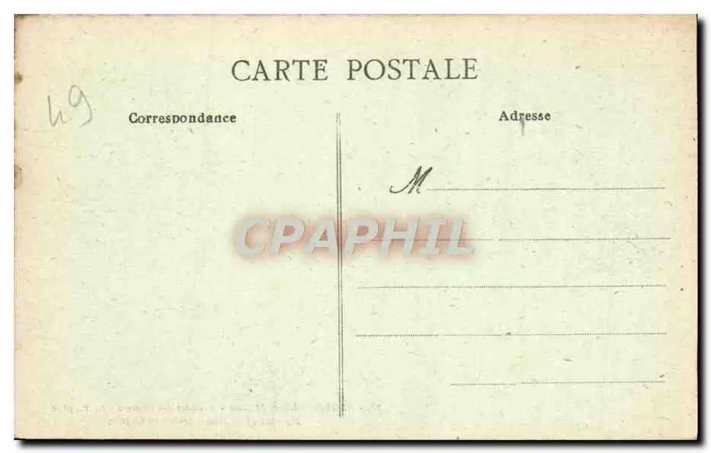 Angers - Museu St-Jean - Arcadas dos Claustros - L. V., fot. 277 - Verso