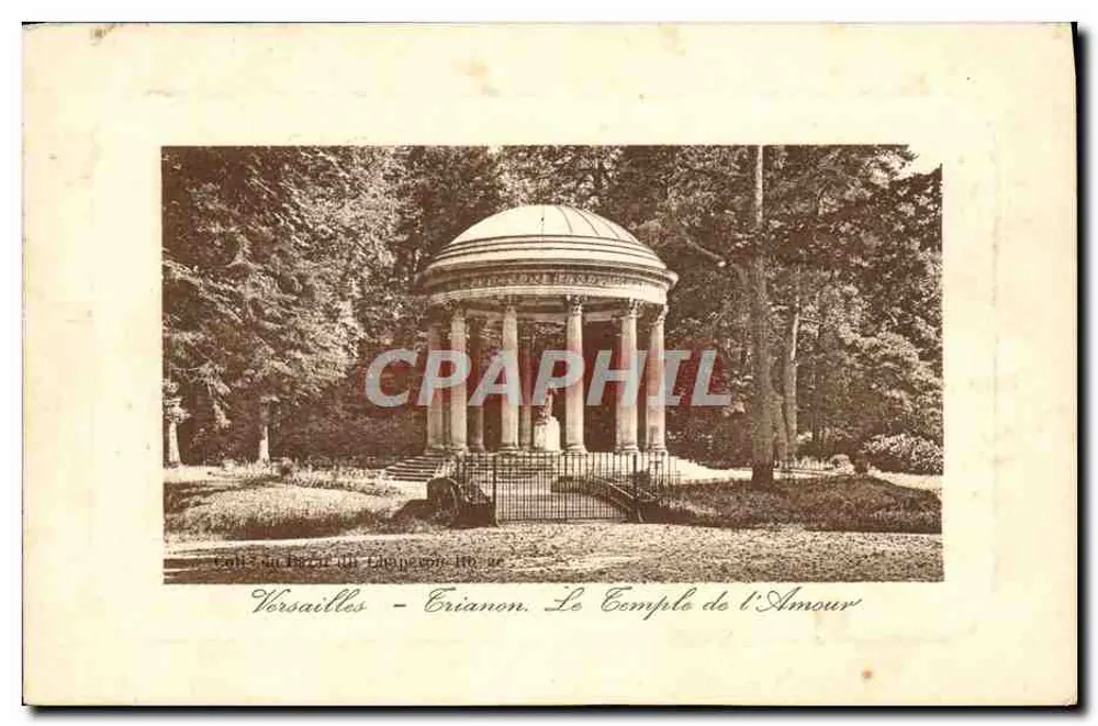Versailles - Erianon. O Templo do Amor - Frente