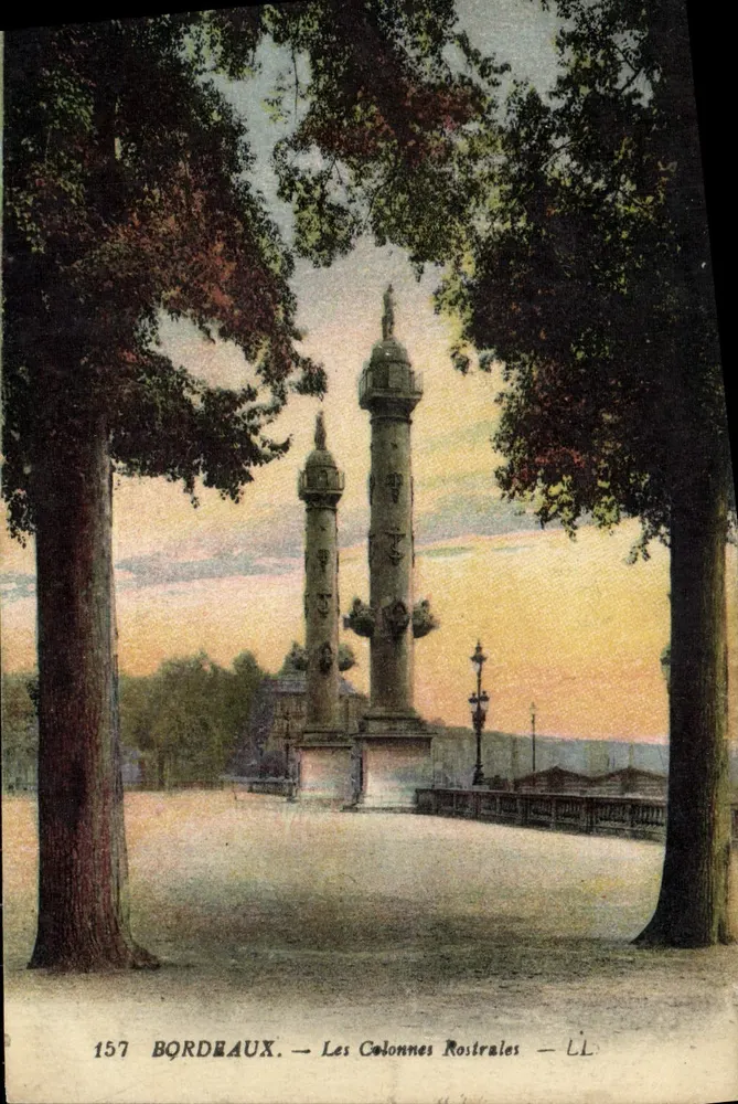 Bordeaux — As Colunas Rostrais — LL, n° 157 - Frente