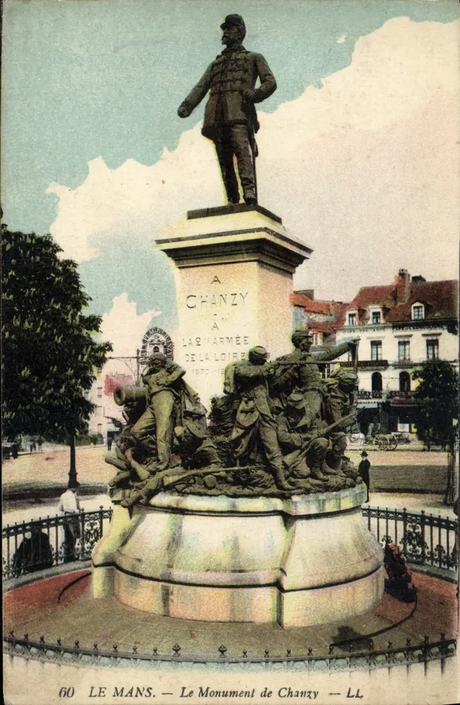 Le Mans — Monument de Chanzy — LL - Frente