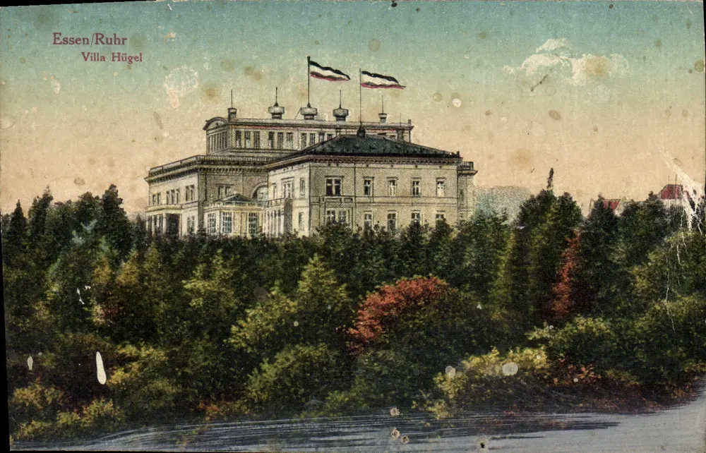 Essen/Ruhr — Villa Hügel — wydawca nieznany, numer seryjny 95402 - Awers