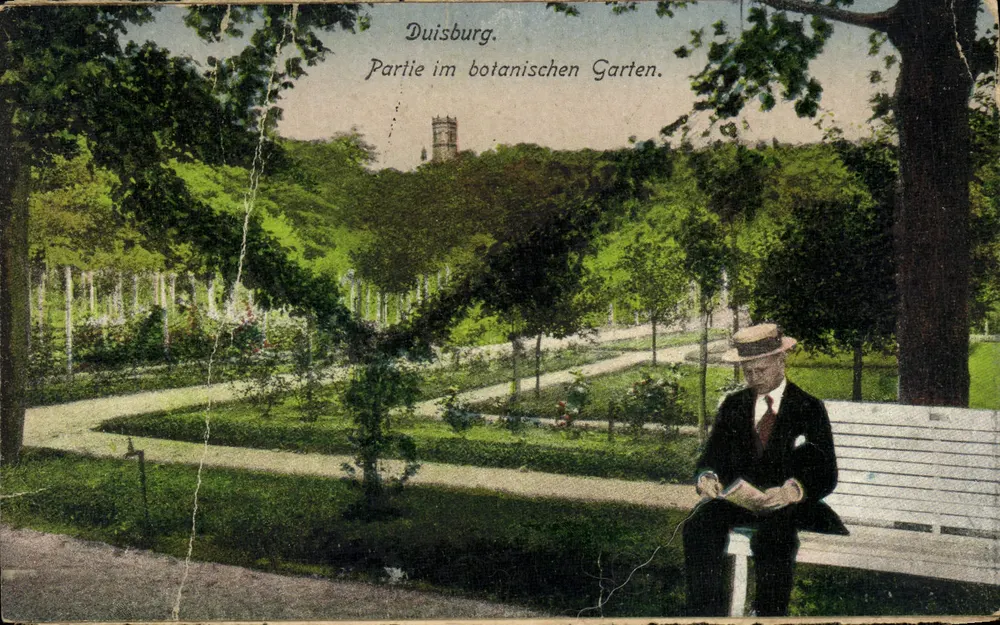 Duisburg — Partie im botanischen Garten — éditeur non visible - Recto