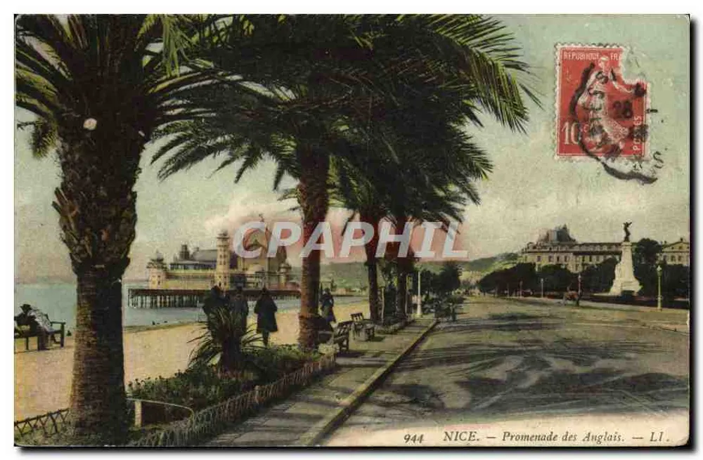 Nice — Promenade des Anglais — L.I. — 944 - Frente