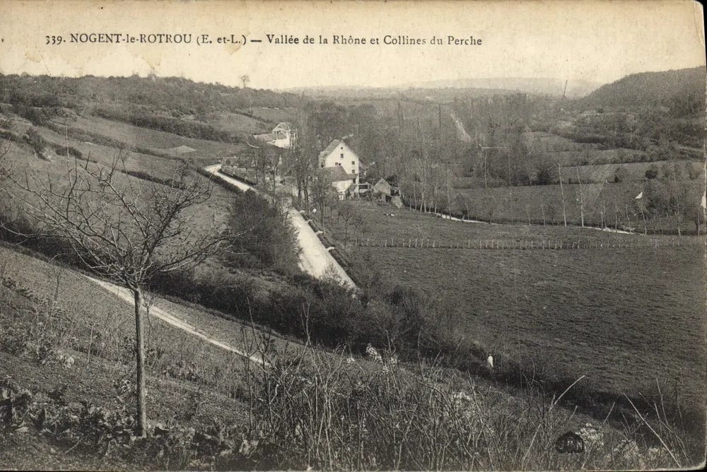 Nogent-le-Rotrou (E. et L.) - Tal der Rhône und Hügel des Perche - Vorderseite