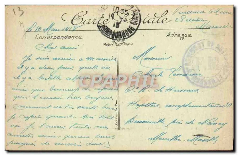 Marseille — Le Vieux Port — LL. — Selecta, n° 102 - Rückseite