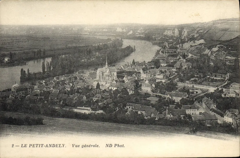 Le Petit-Andely — Vista geral — ND Phot. - Frente