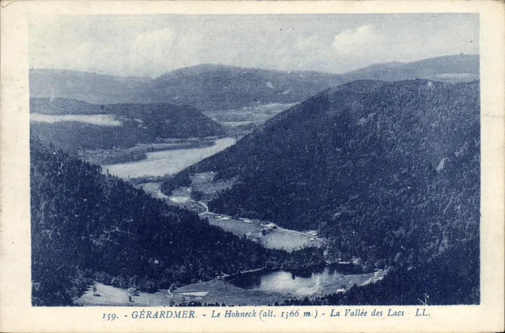 Gérardmer - Der Hohneck (alt. 1366 m.) - Die Tal der Seen - LL. - N° 159 - Vorderseite