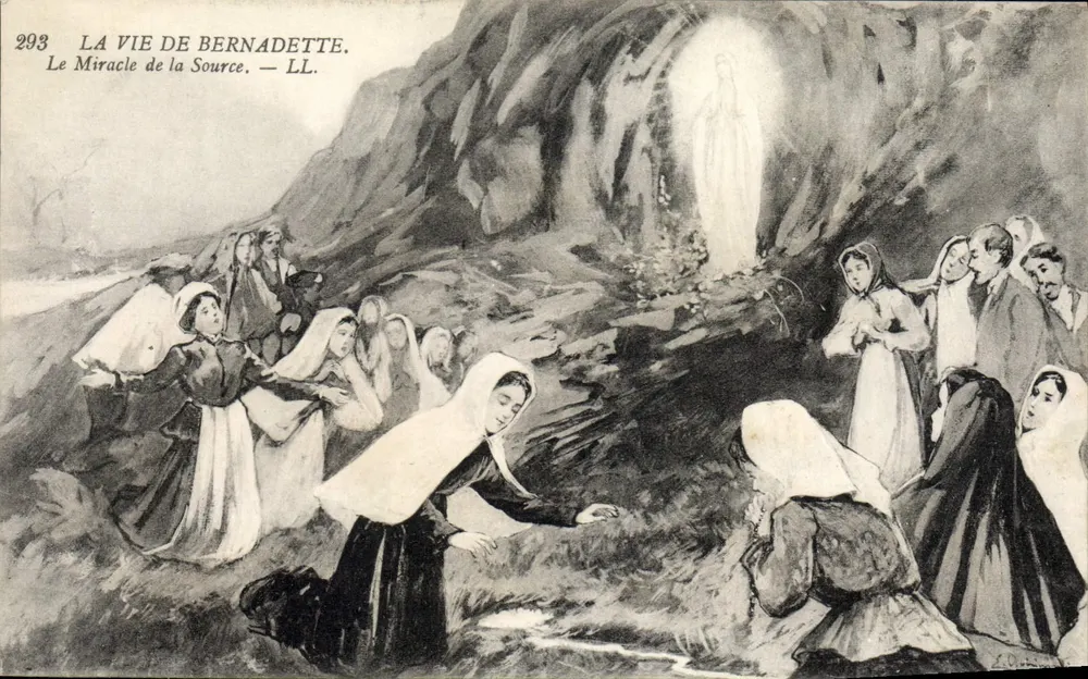 A Vida de Bernadette — O Milagre da Fonte — LL. n°293 - Frente