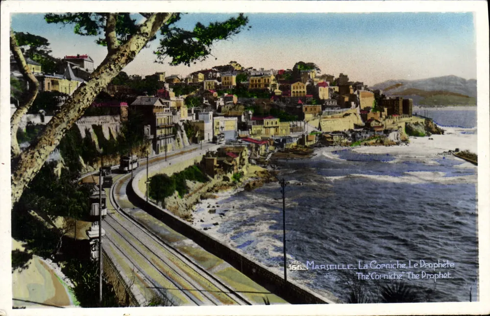 Marselha. A Corniche — O Profeta — Edição «La Glande» - Frente