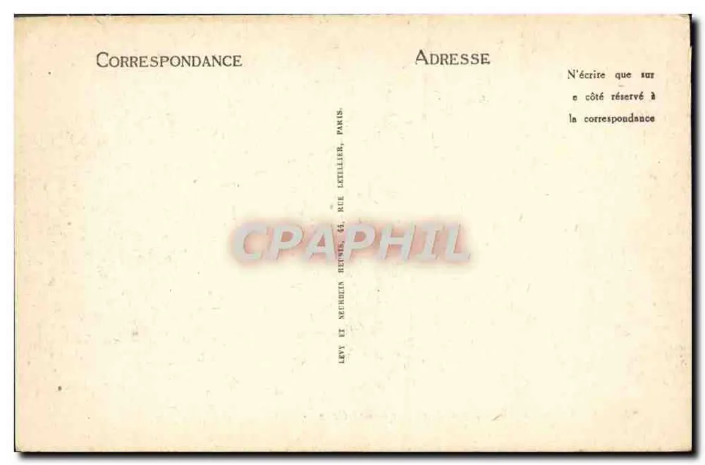 Oran - Ansicht des Belvédère und des Santa-Cruz-Passes — ND, n°216 - Rückseite