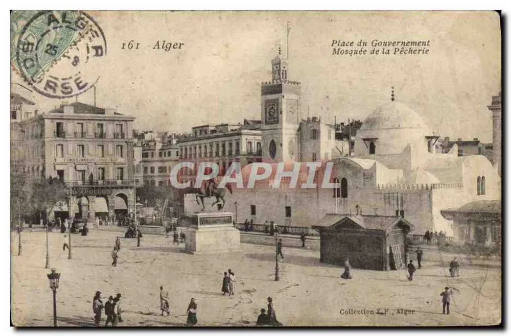 Platz des Regiments — Moschee der Fischer — Algier - Vorderseite