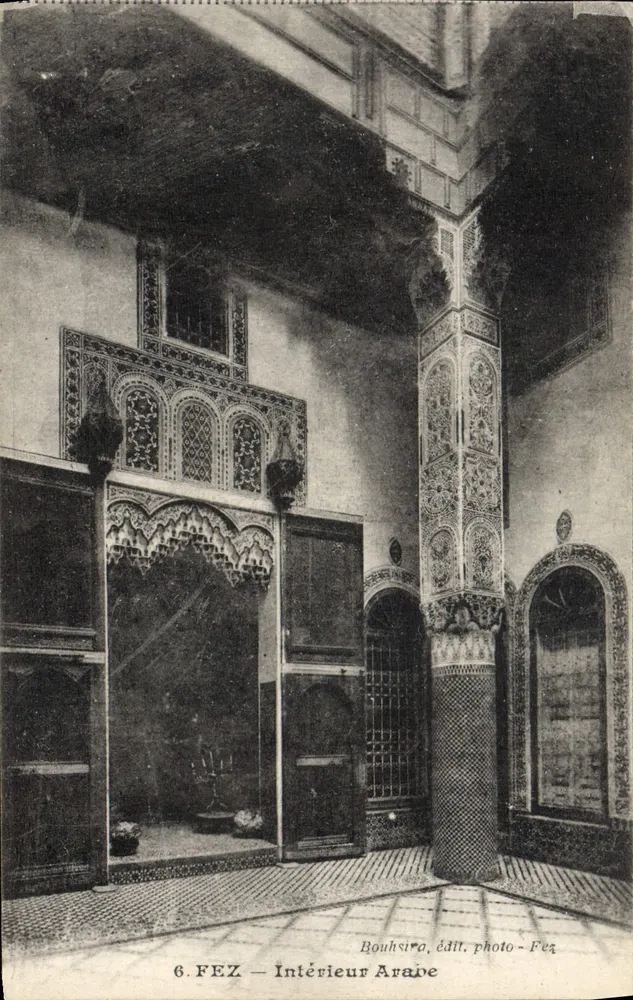 Fez — Interior Árabe — Bouhsira, edição fotográfica - Fez - Frente