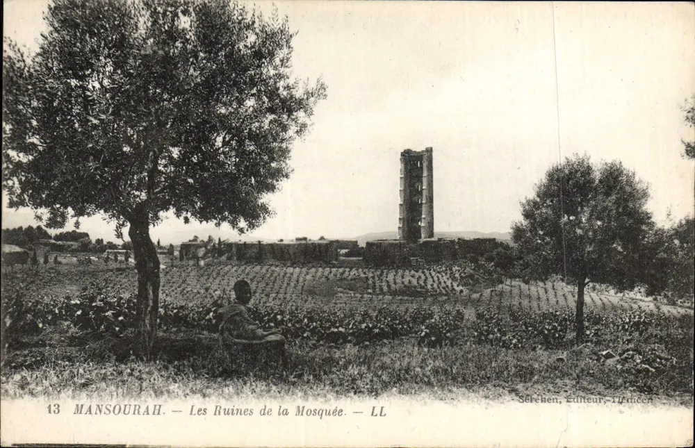 Mansourah — As Ruínas da Mesquita — Séréchen, Editor, Teerã - Frente