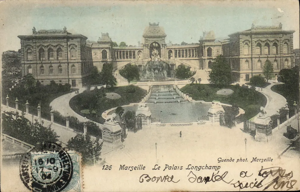 Marseille — O Palácio Longchamp — fotografia de Guende, Marseille n°126 - Frente