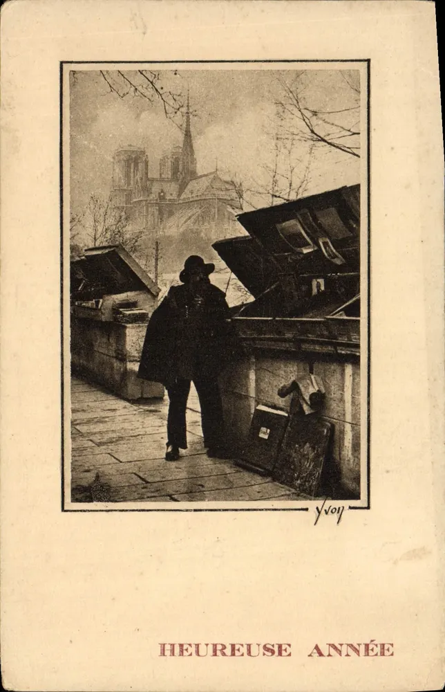 Notre-Dame de Paris — Ano Feliz — Yvon - Frente