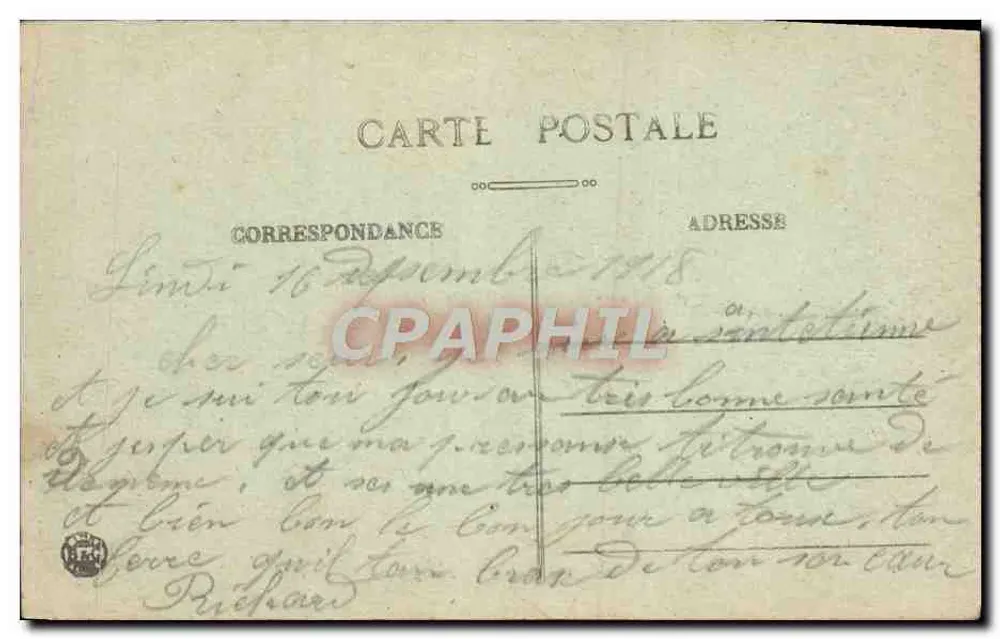 Saint-Étienne — Chiesa di Santa Maria — Editore M. M. n°202 - Verso