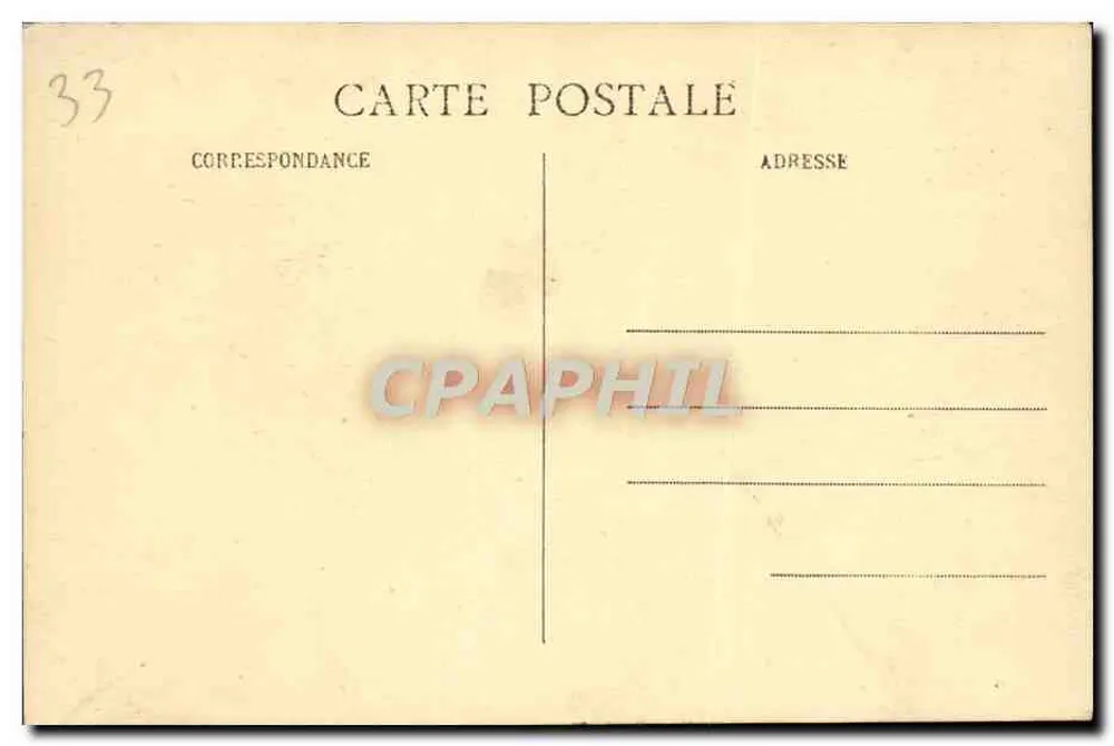 Bordeaux — See im Bordelais-Park - Rückseite
