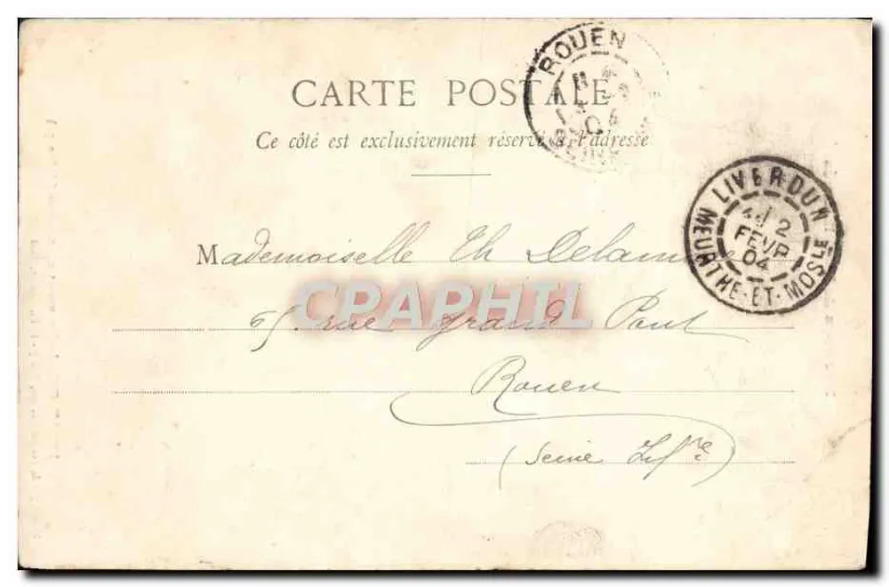 Fontenoy — Hafıza Anıtı (1870-71) — Toul'un Çevresindeki Görüntüler, A. Bergeret ve Cie'nin Fototipisi, Nancy - Arka yüz