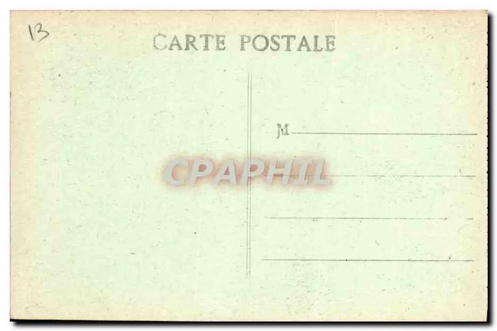 Marsiglia - Promenade de la Corniche - Anse du Prophète - A.C. - Verso