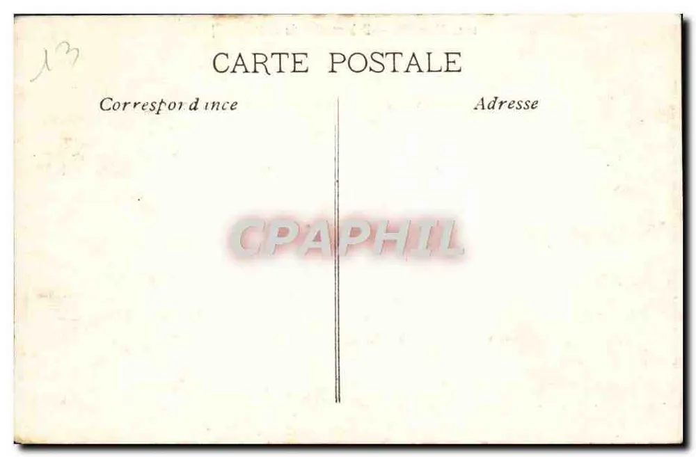 Marselha — Desembarque do Castelo de If — n°102 - Verso