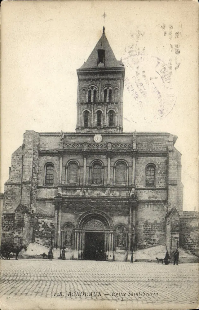 Bordeaux — Igreja de Saint-Seurin — Editor n°118 - Frente
