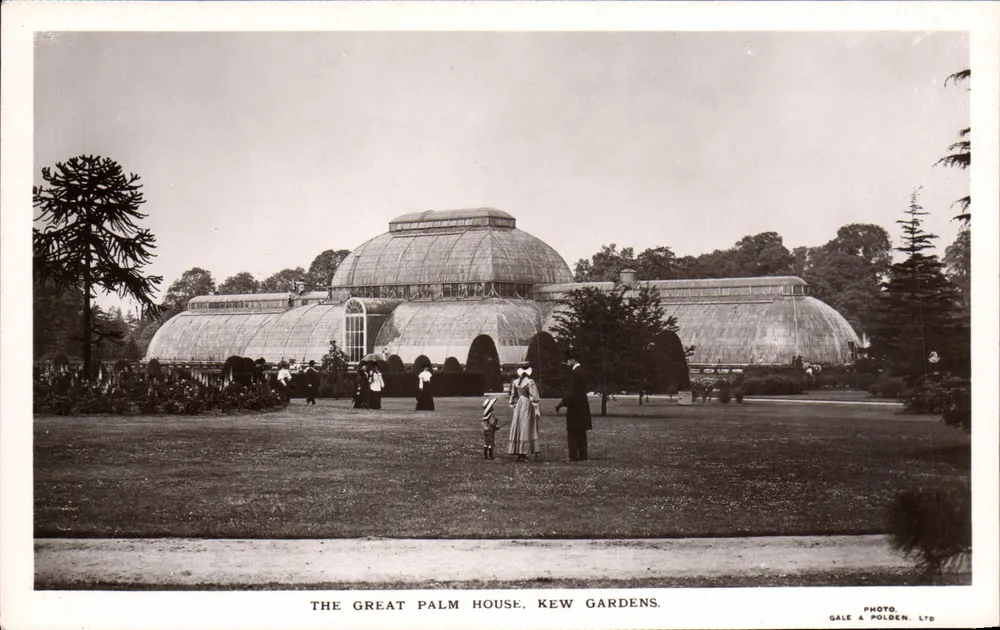 Der Große Palm House — Kew Gardens — Gale & Polden, Ltd. - Vorderseite