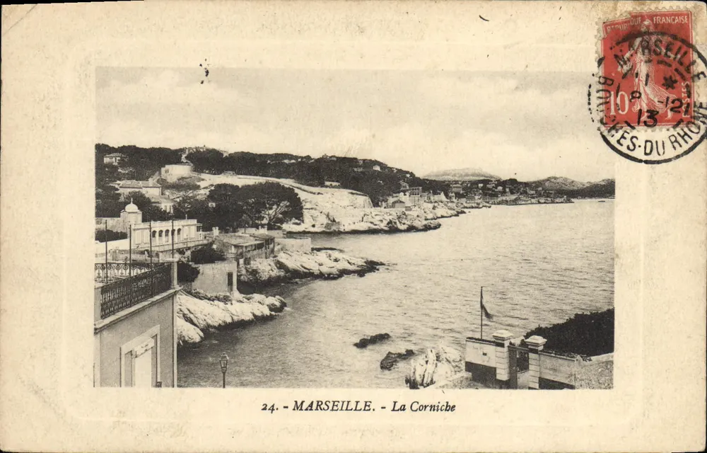 Marseille — La Corniche — Costa, Marseille, n°24 - Frente