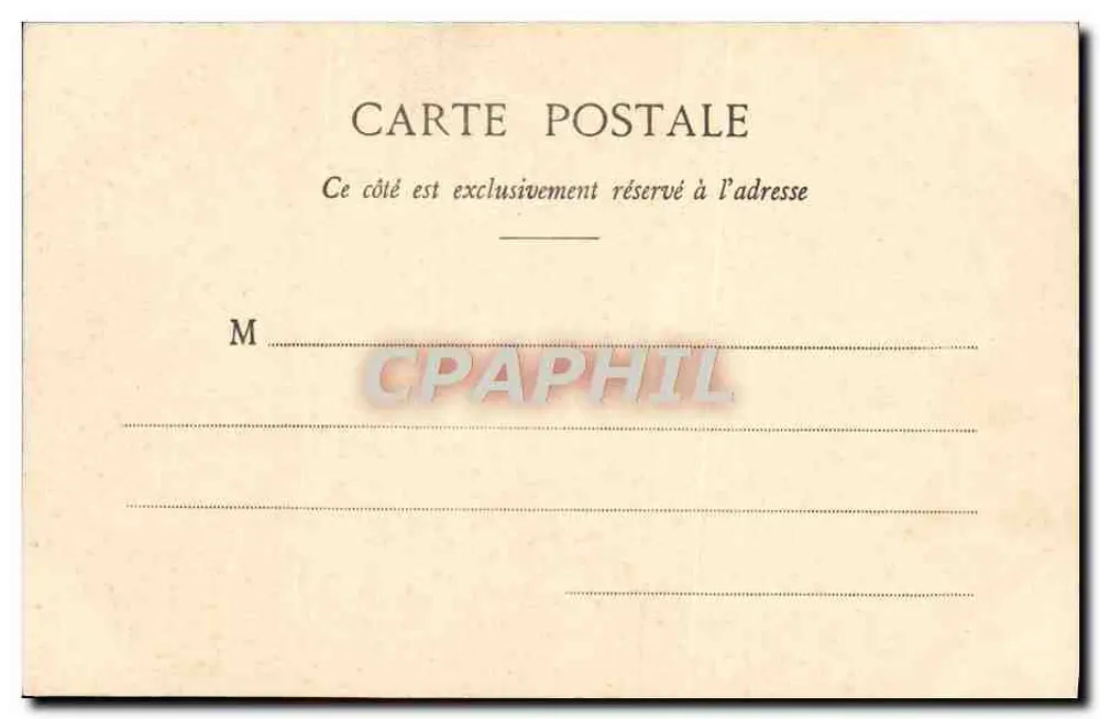 Schwimmunterricht — Strandbild — Phototypie A. Burgaret et Cie — Nancy, Nr. 5 - Rückseite