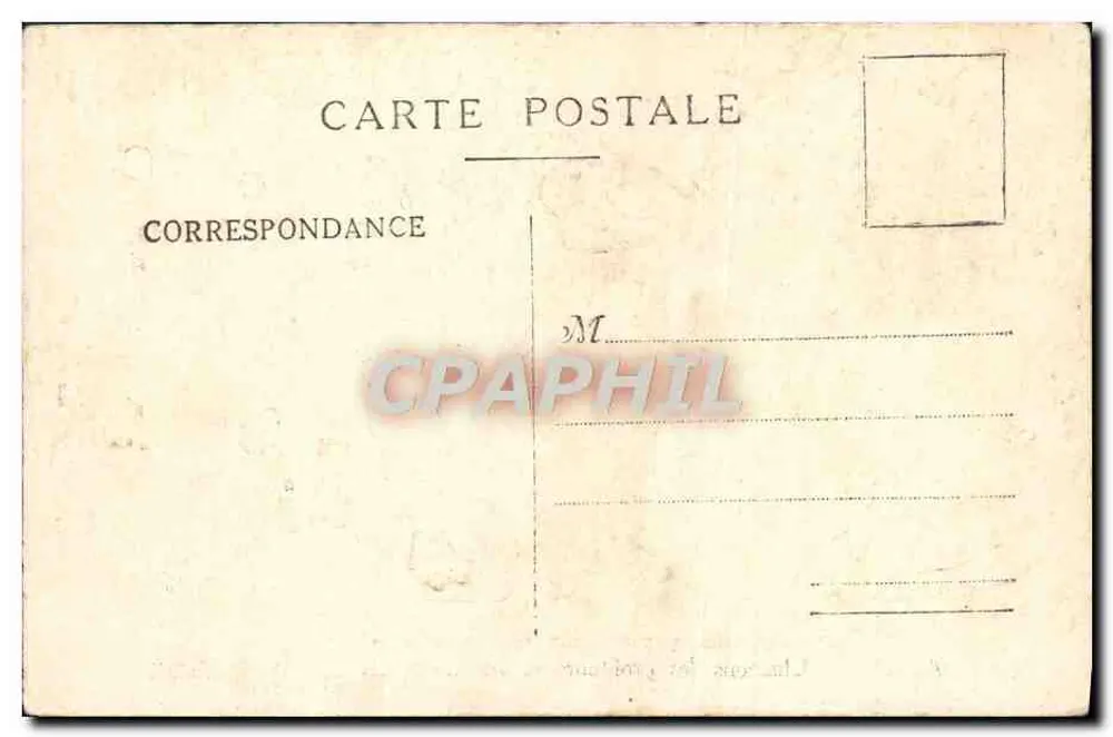 Chambre des Députés — politische Karikatur — R. Guérin - Rückseite