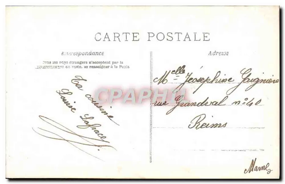 Junge Frau in einem gelben Kleid — Rosen — Verlag A.N. Paris, Nr. 534 - Rückseite