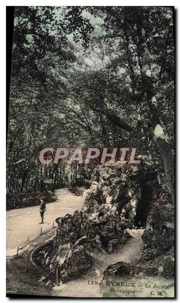 Évreux — O Jardim Botânico — C.M. n°129 - Frente