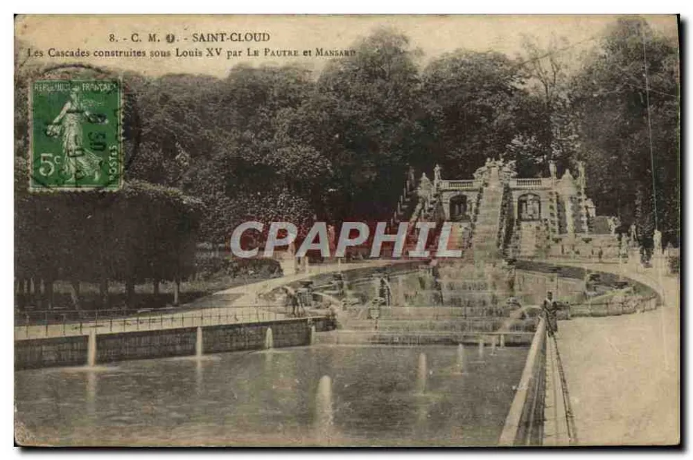 सेंट-क्लोड — लुई ख़ान के तहत ले पॉट्र और मैंसार्ट द्वारा बनाई गई कैसकेड्स — सी.एम. संख्या 8 - आगे