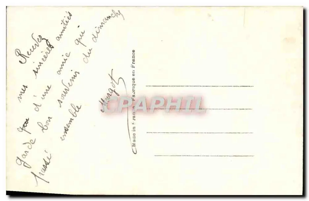 Jeune femme souriante — portrait — REX 2002 - Verso