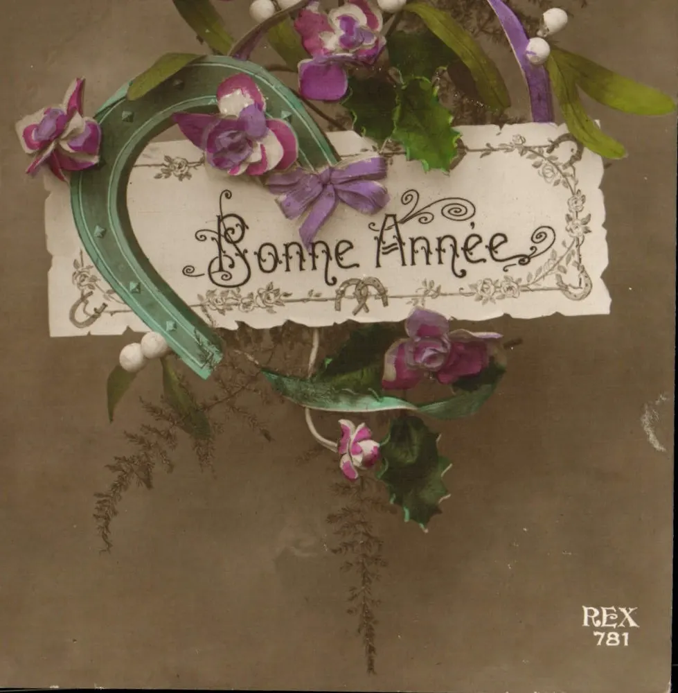 Boa Ano — editor REX, n° 781 - Frente