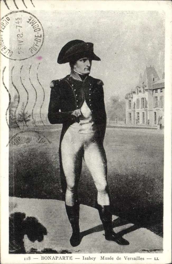 Bonaparte — Isabey — Museum von Versailles — LL - Vorderseite