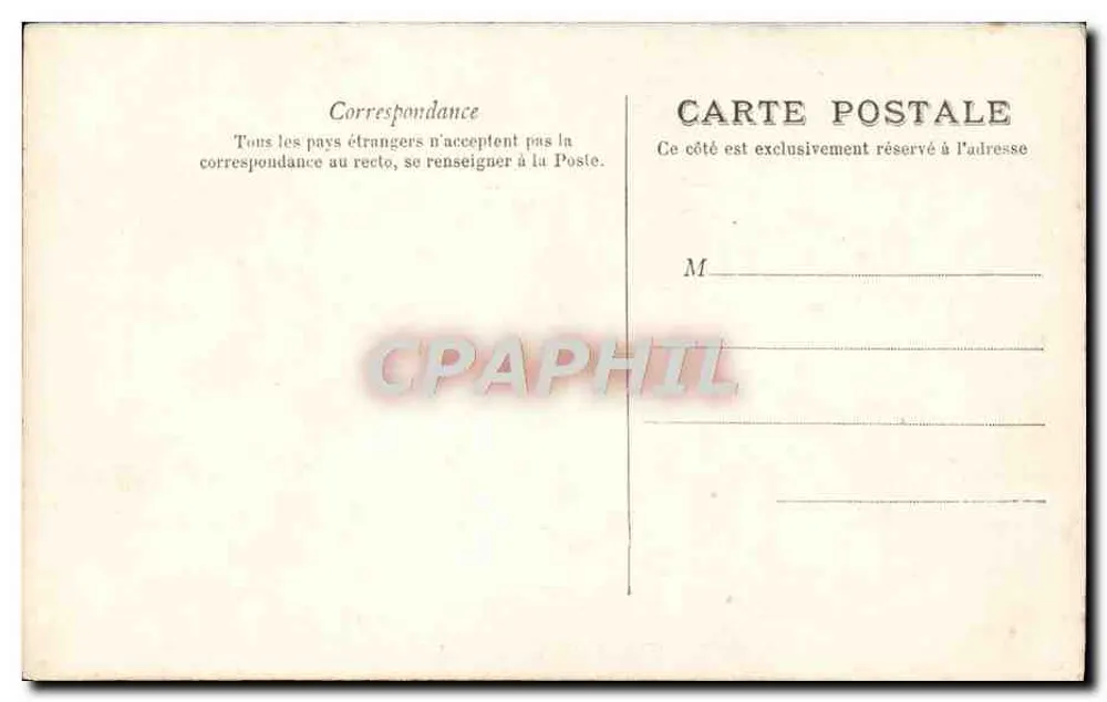 Amour sous un treillis floral — texte amoureux — P.J. (éditeur ?) - Verso