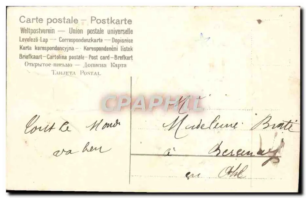 Buscador de flores — Anjo e borboletas — Sociedades Sinceras - Verso