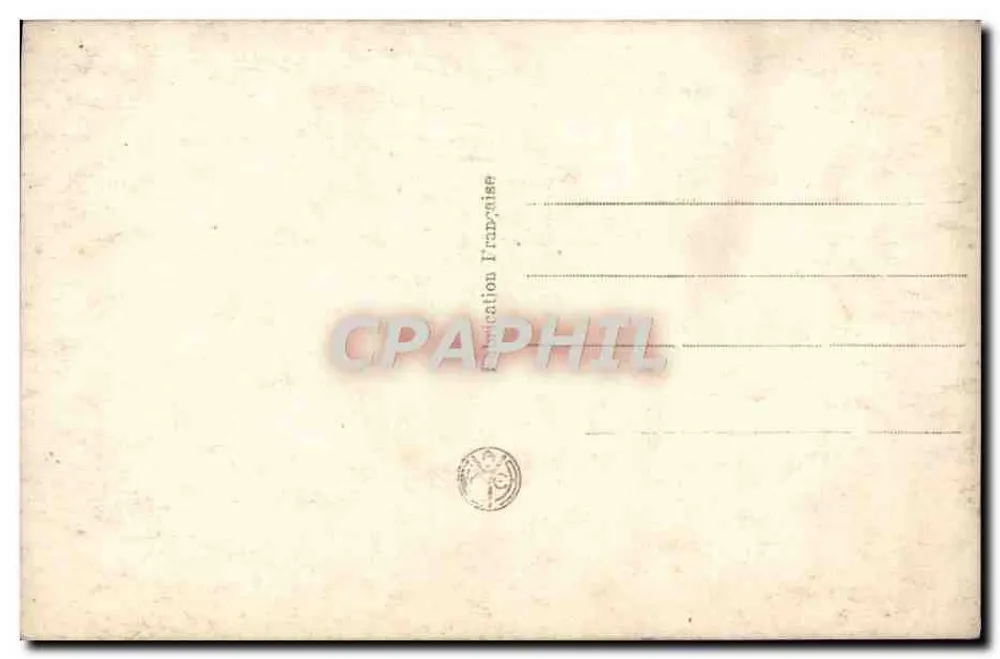 Femme en costume folklorique — cueillant des fleurs — éditeur Inter, n° 3195 - Verso
