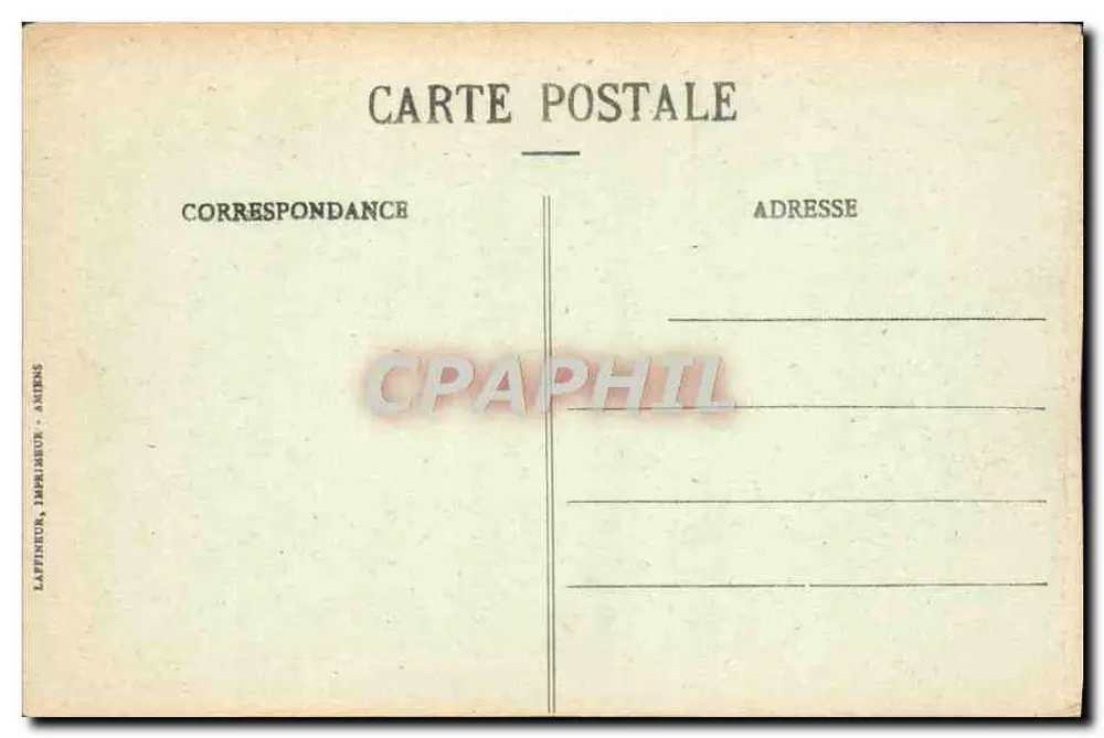Amiens - A Catedral - The Cathedral — Laffineur, Amiens - Verso