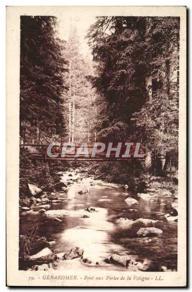 Gérardmer - Ponte das Pérolas da Vologne - LL. - n°79 - Frente
