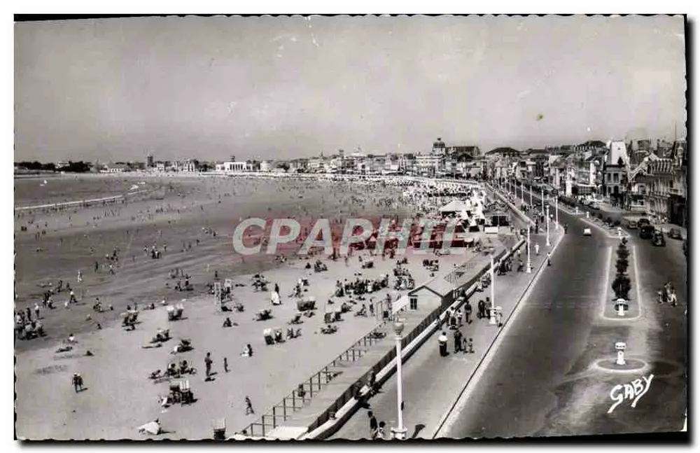 Les Sables-d'Olonne — Le Remblai et la plage — Éditions Gaby - Frente
