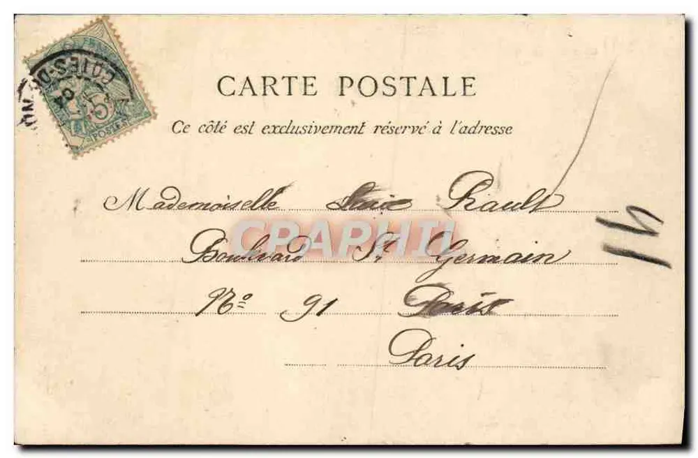 Côte d'Emeraude — O Forte La Latte — G.F. 1442 - Verso