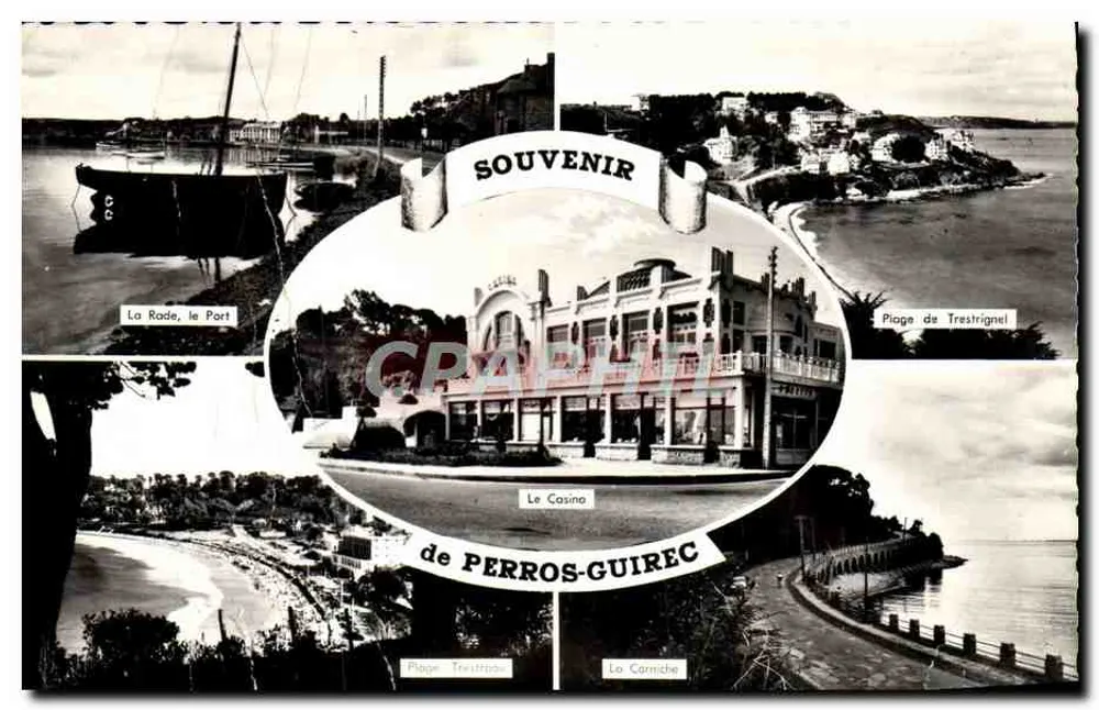 Perros-Guirec — Lembrete — Edições Gaby, Nantes - Frente